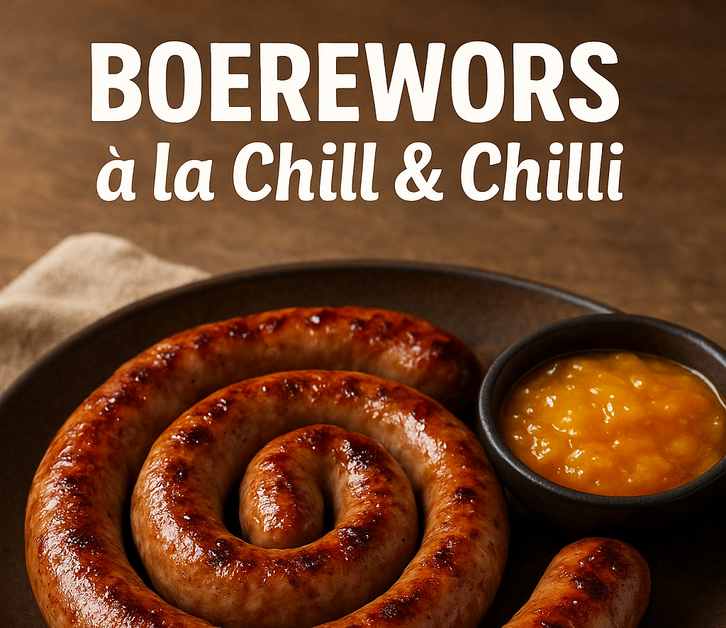 Boerewors à la Chill Chilli